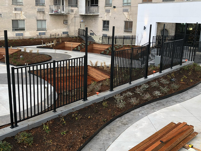 Commercial Aluminum Fence - Westchester County