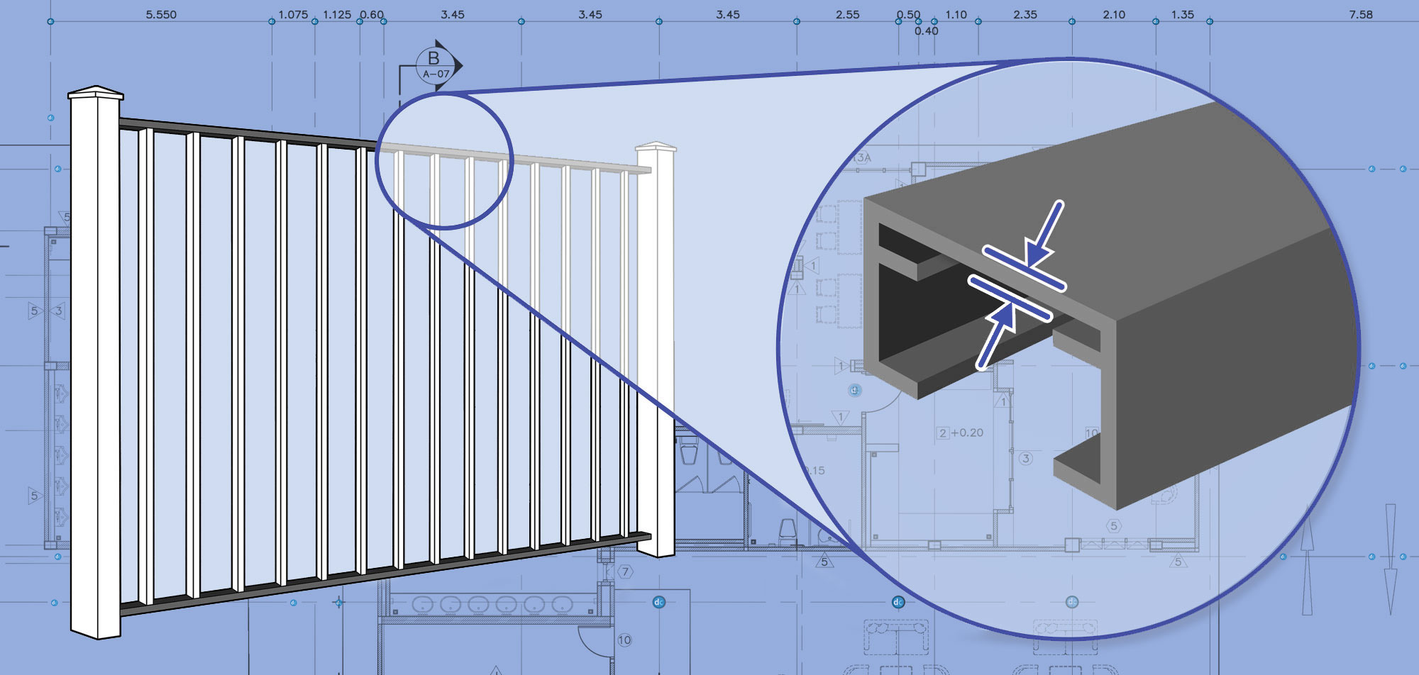 Residential Aluminum fence company in Westchester County