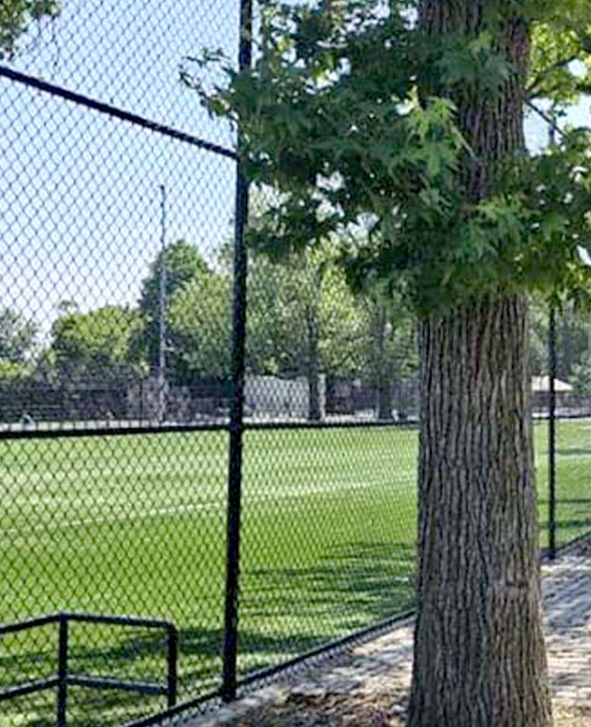 Black PVC Coated Chain Link Fence Contractor in Westchester County