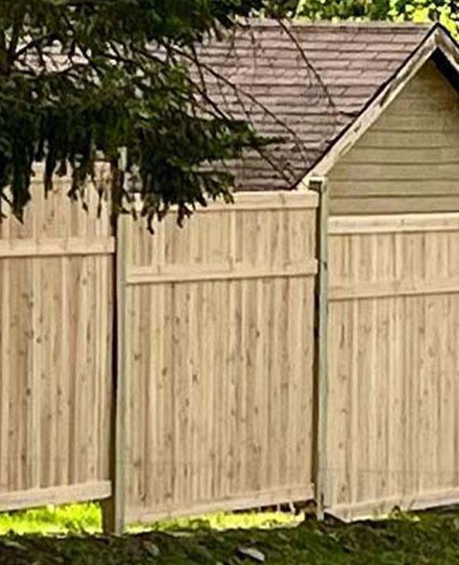 Westchester County 3-Rail Privacy Wood Fence Installation Service